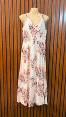 Chest 18  Length 49  Fabric chiffon Women's Everyday Maxi Dress