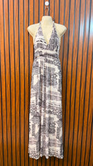 Chest 19  Length 57  Fabric Chiffon Imported Fashion Long Maxi
