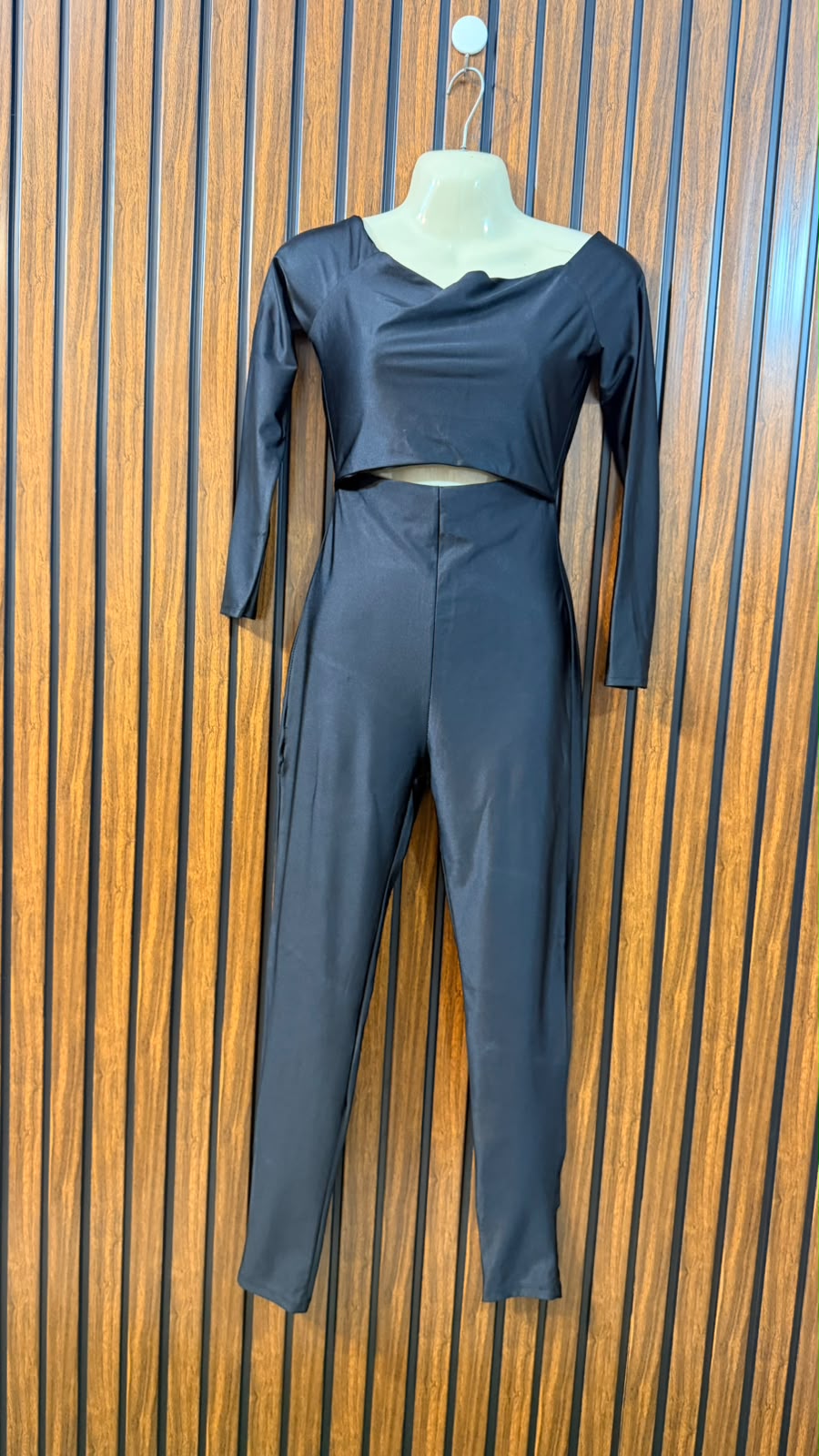 Chest 16  Length 47  Fabric Silk Jersey Women's Stylish Long Jumpsuit