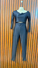 Chest 16  Length 47  Fabric Silk Jersey Women's Stylish Long Jumpsuit