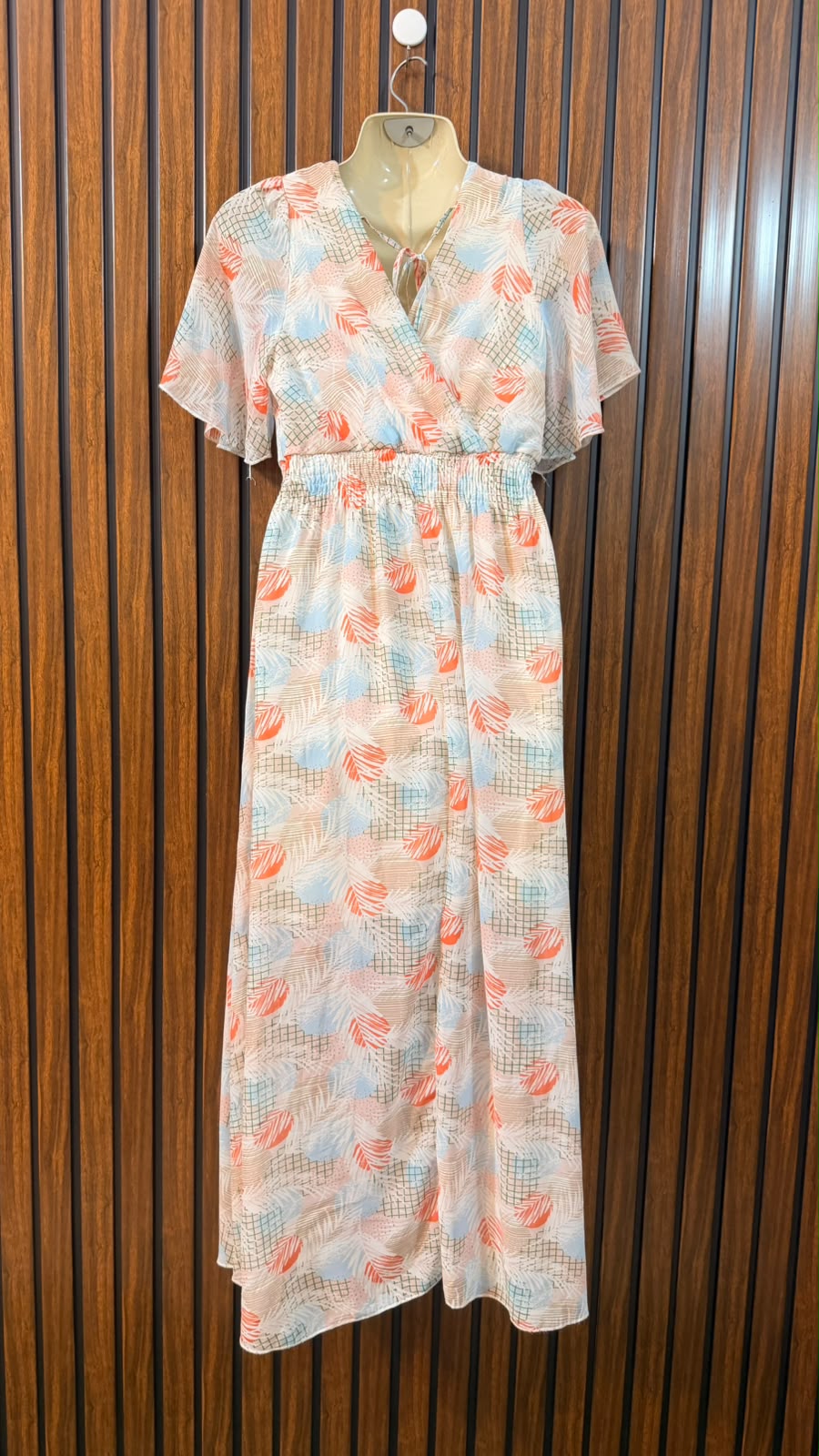Chest 17  Length 48  Fabric Chiffon Women's Quality Long Maxi