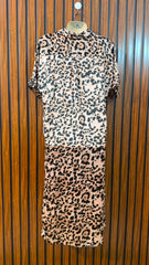 Chest 19  Length 43  Fabric Silk Western Fashion Long Maxi