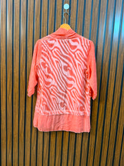 Chest Small  Length 27  Fabric Chiffon Ladies Western Full Sleeve Shrug