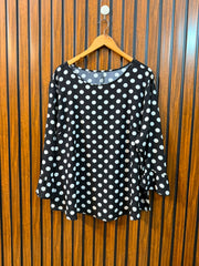 Chest 23  Length 25  Fabric Silk Premium Women's Full Sleeve Top