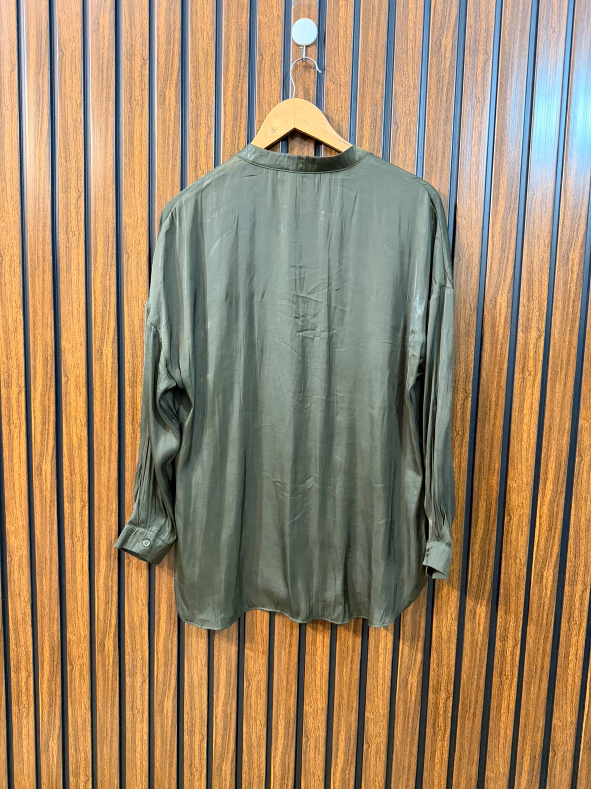 Chest 20  Length 27  Fabric Silk Trendy Women's Full Sleeve Top