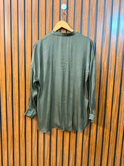 Chest 20  Length 27  Fabric Silk Trendy Women's Full Sleeve Top