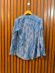 Chest 19  Length 26  Fabric Silk Branded Ladies Full Sleeve Top