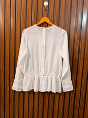 Chest 17  Length 24  Fabric Chiffon Western Women's Tops Online