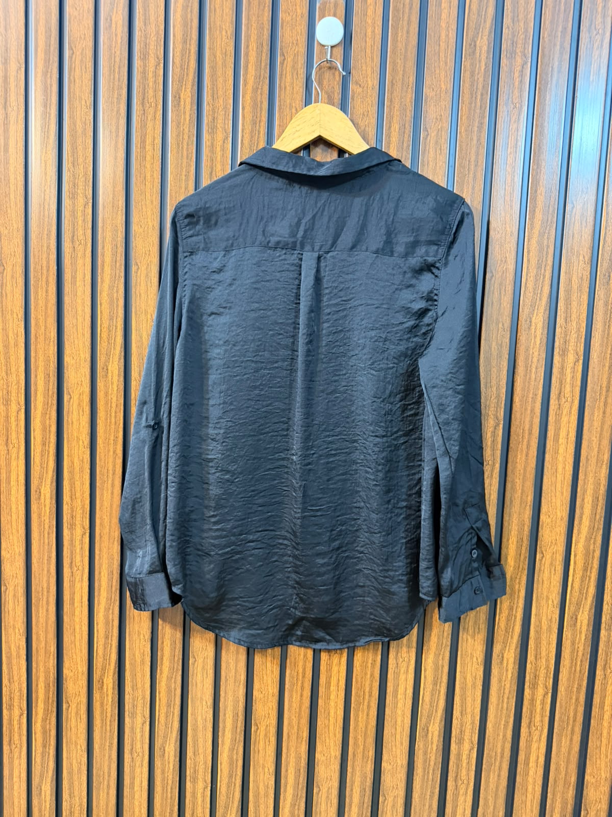 Chest 18  Length 25  Fabric Silk Women's Full Sleeve Top for Daily Wear