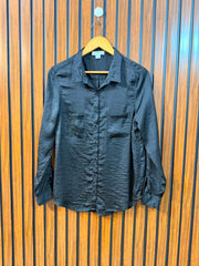 Chest 18  Length 25  Fabric Silk Women's Full Sleeve Top for Daily Wear