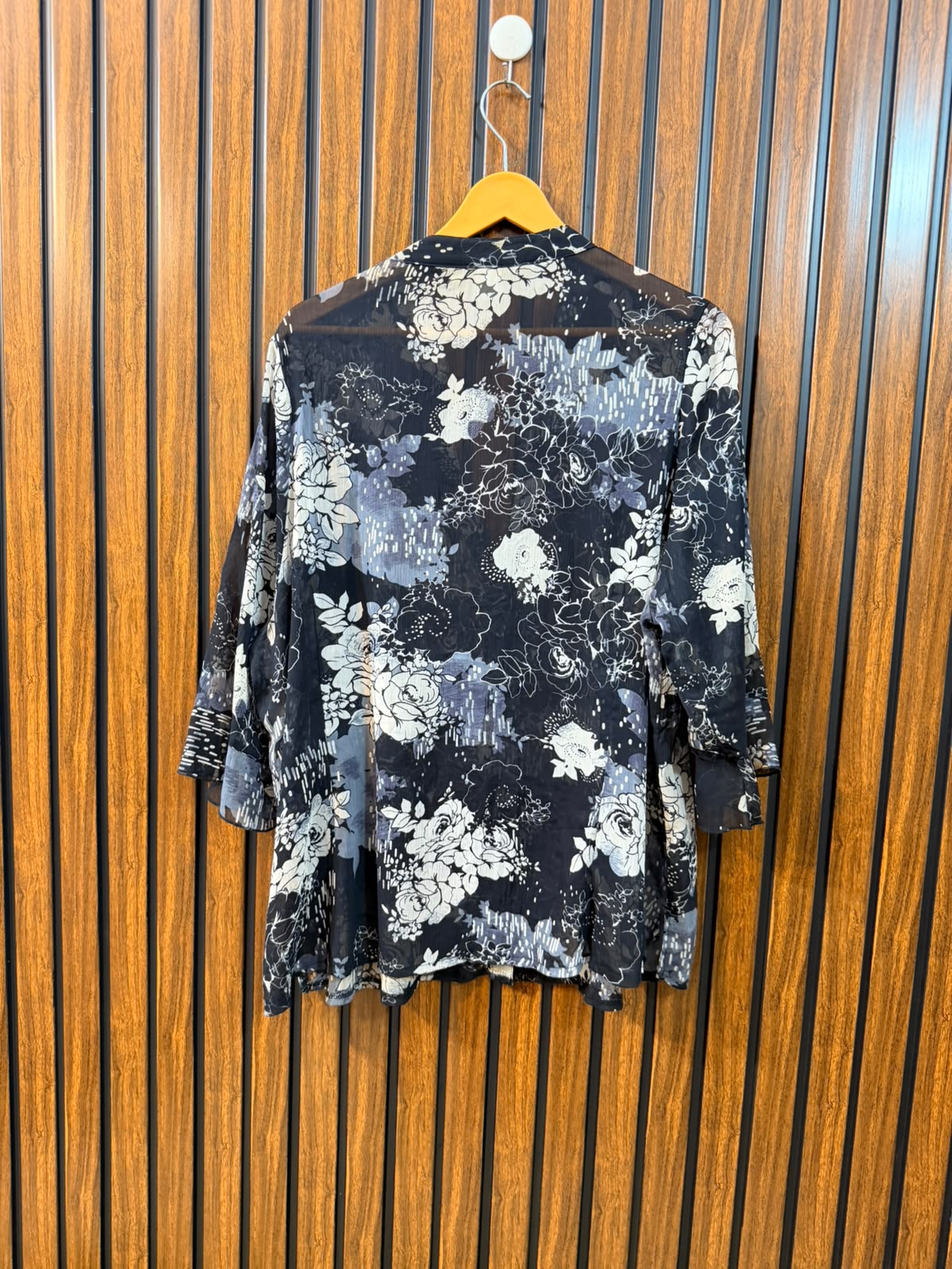 Chest 24  Length 26  Fabric Chiffon Western Outfit Full Sleeve Top
