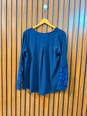 Chest 19  Length 24  Fabric Chiffon Imported Western Women's Top