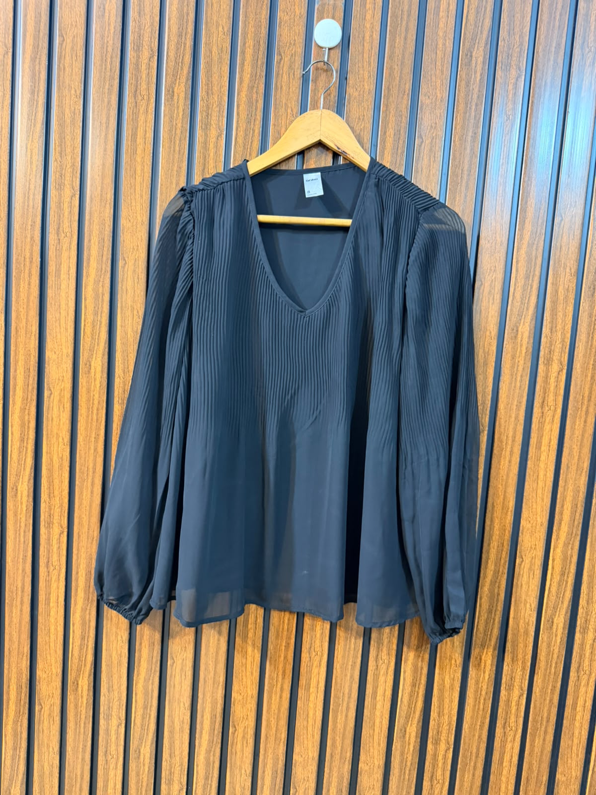 Chest 17  Length 24  Fabric Chiffon Women's Full Sleeve Top New Collection