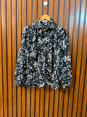 Chest 20  Length 24  Fabric Silk Western Branded Ladies Top