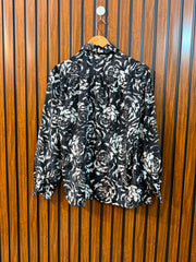 Chest 20  Length 24  Fabric Silk Western Branded Ladies Top