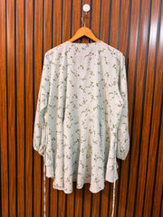 Chest 21  Length 27 To 31  Fabric Silk Best Women's Full Sleeve Top