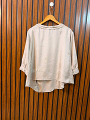 Chest 18  Length 25  Fabric Silk Women's Trendy Branded Top