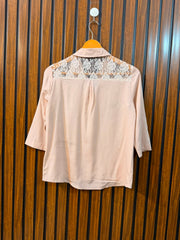 Chest 16  Length 21  Fabric Silk Women's Branded Fashion Top