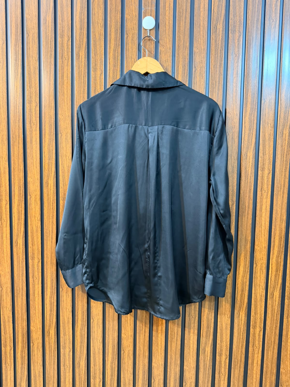 Chest 19  Length 27  Fabric Silk Women's Full Sleeve Top Trends