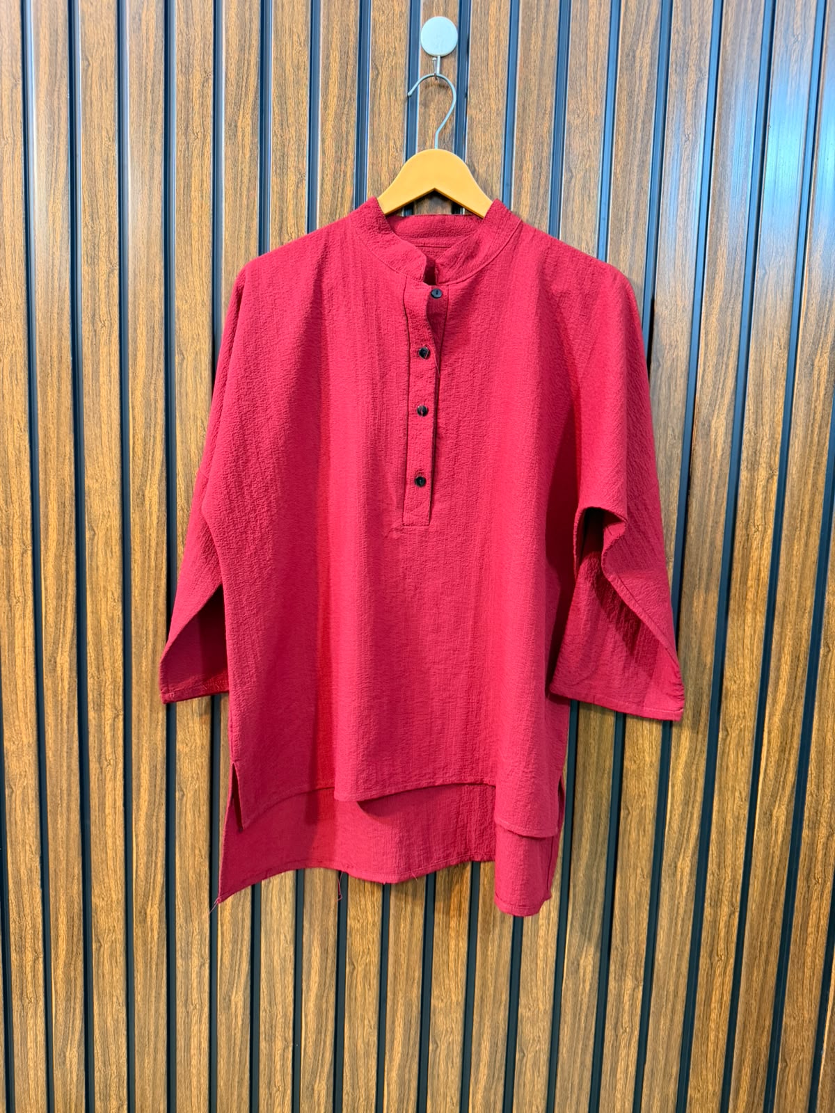 Chest 21 Baggy Style  Length 25 To 28  Fabric Rayon Women's Full Sleeve Top Online Store