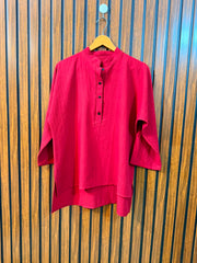 Chest 21 Baggy Style  Length 25 To 28  Fabric Rayon Women's Full Sleeve Top Online Store