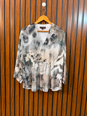 Chest 22  Length 26  Fabric Chiffon Women's Full Sleeve Top Shopping