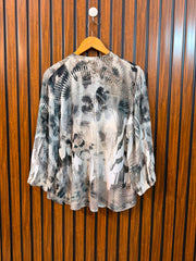 Chest 22  Length 26  Fabric Chiffon Women's Full Sleeve Top Shopping