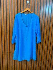 Chest 24  Length 35  Fabric Chiffon Women's Full Sleeve Top Exclusive