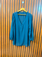 Chest 23  Length 29  Fabric Chiffon Women's Branded Top Online