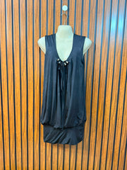 Chest 19  Length 32  Fabric Silk Premium Women's Mini Dress
