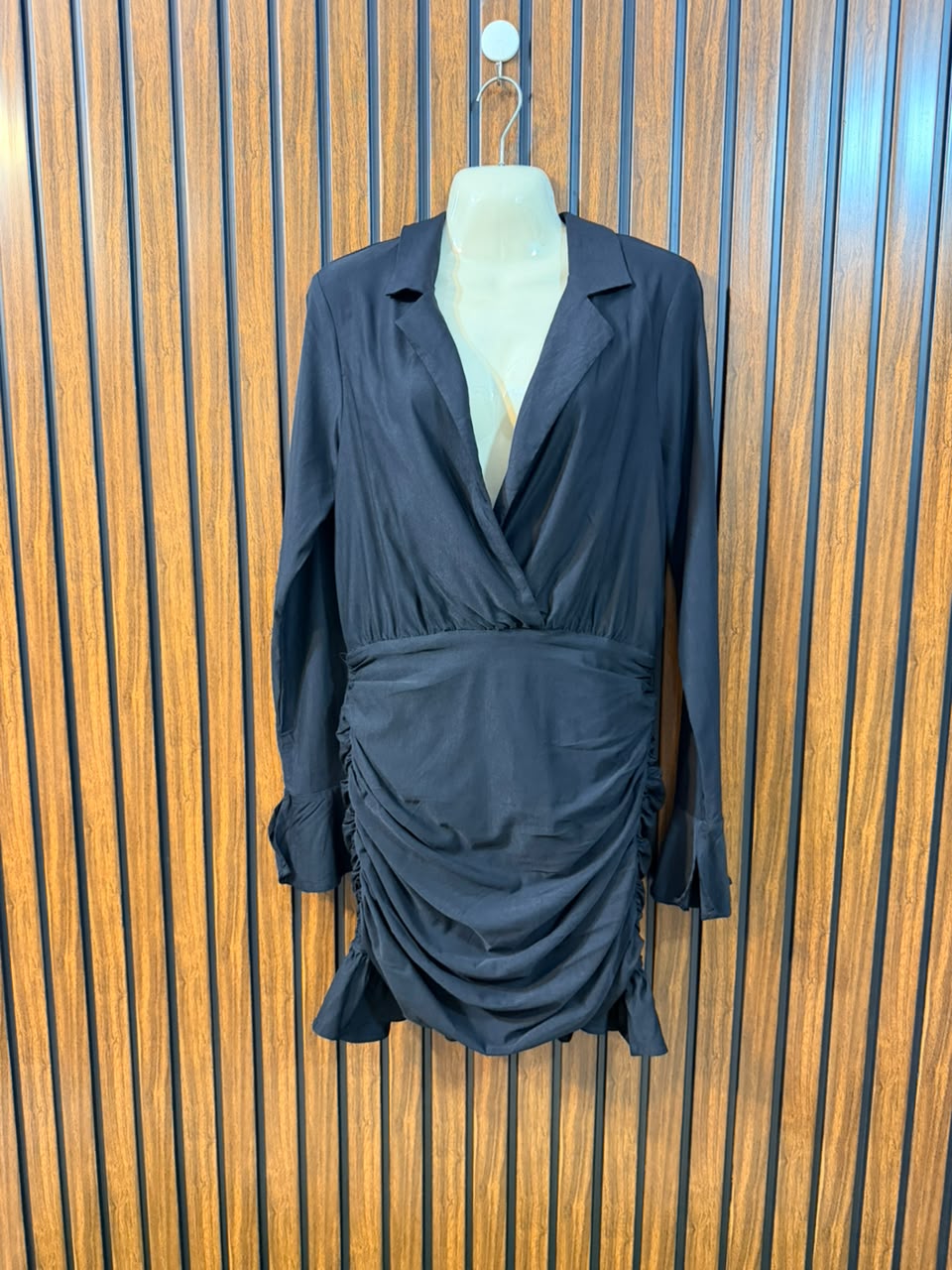 Chest 20  Length 32  Fabric Silk Jersey Imported Women's Mini Dress
