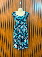 Chest 17  Length 34  Fabric Linen Trendy Women's Mini Dress