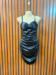 Chest 16  Length 32  Fabric Silk Jersey Stylish Women's Mini Dress