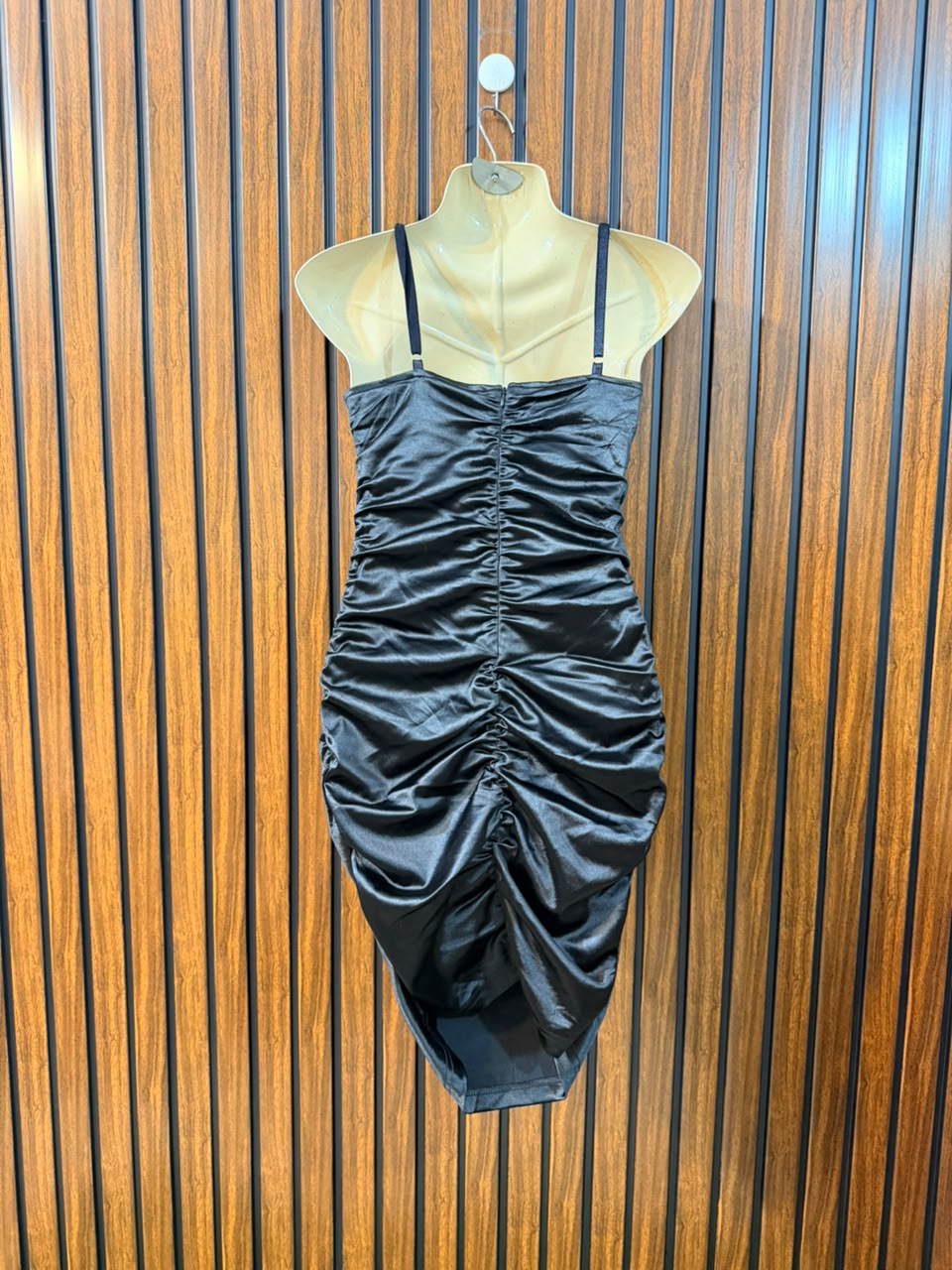Chest 16  Length 32  Fabric Silk Jersey Stylish Women's Mini Dress