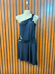 Chest 19  Length 33  Fabric Silk Jersey Fashionable Women's Mini Dress