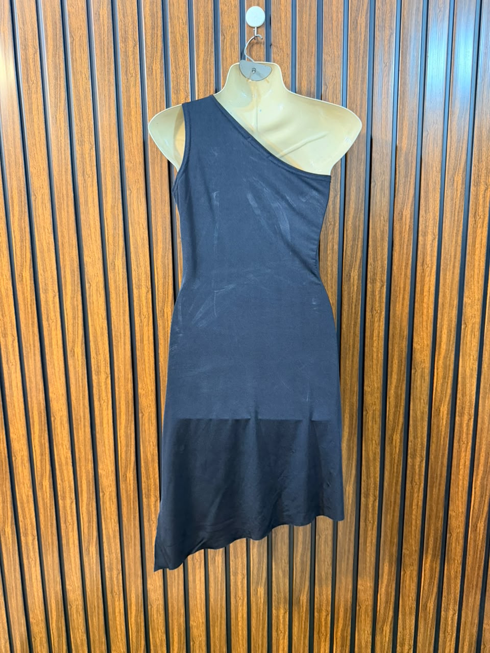 Chest 19  Length 33  Fabric Silk Jersey Fashionable Women's Mini Dress