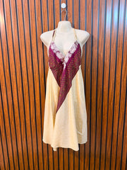 Chest Large  Length 39  Fabric Silk Women's Mini Dress Pakistan