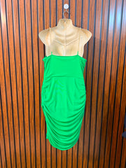 Chest 20  Length 32  Fabric net Exclusive Women's Mini Dress