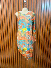 Chest 18  Length 40  Fabric net Modern Women's Mini Dress