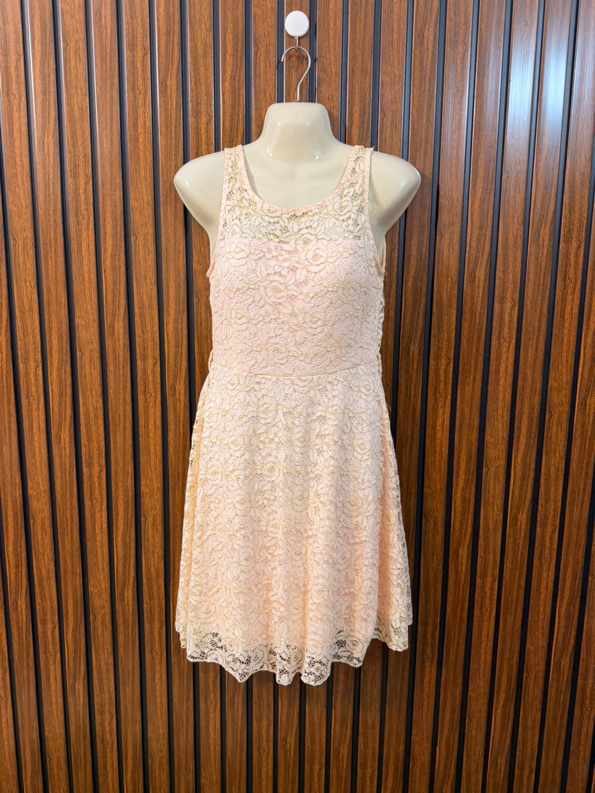 Chest 18  Length 33  Fabric Net Women's Branded Mini Dress