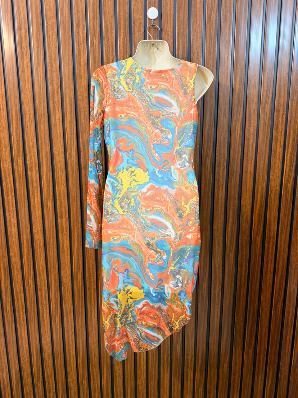 Chest 18  Length 40  Fabric net Modern Women's Mini Dress