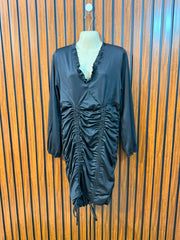 Chest 21  Length 36  Fabric silk jersey Women's Mini Dress Fashion