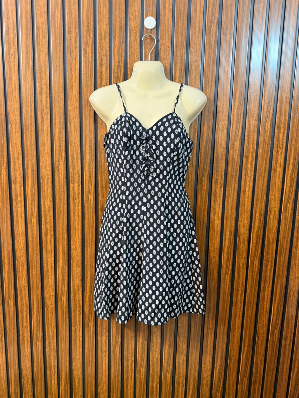Chest 17  Length 31  Fabric Silk Women's Mini Dress Outfit