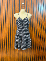 Chest 17  Length 31  Fabric Silk Women's Mini Dress Outfit