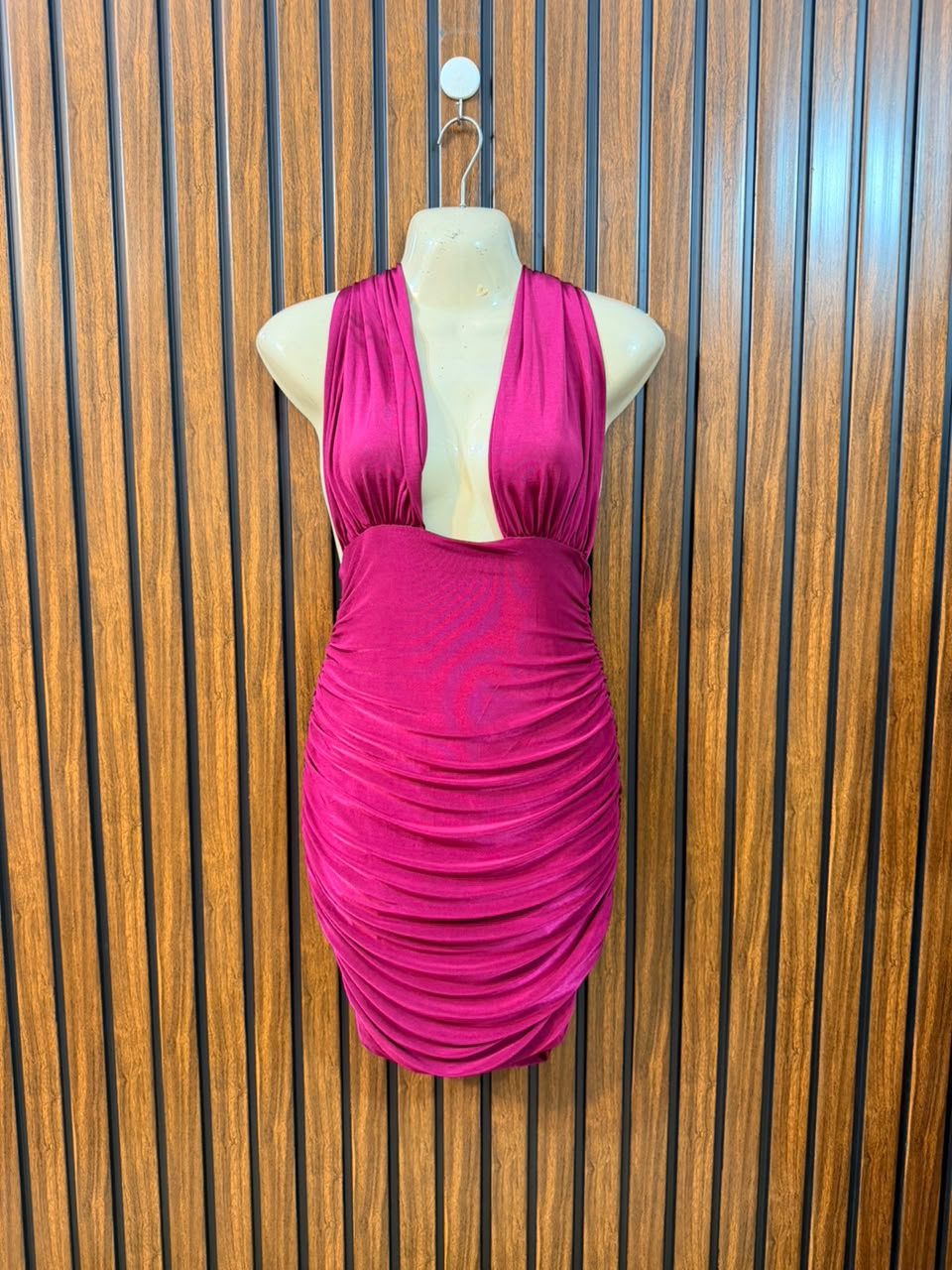Chest Small  Length 31  Fabric Silk Jersy Imported Ladies Mini Dress
