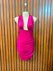 Chest Small  Length 31  Fabric Silk Jersy Imported Ladies Mini Dress