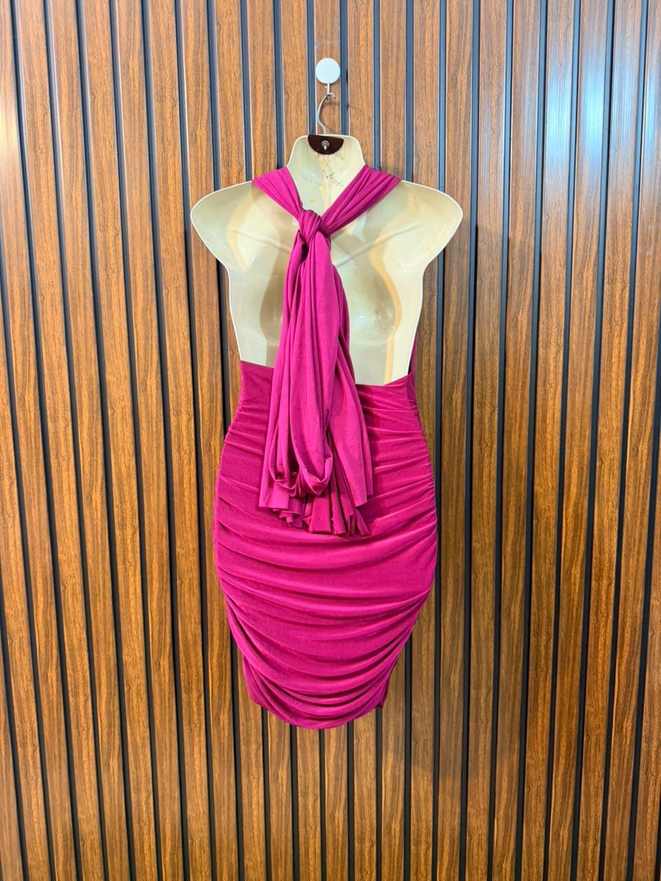 Chest Small  Length 31  Fabric Silk Jersy Imported Ladies Mini Dress