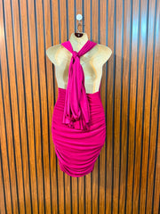 Chest Small  Length 31  Fabric Silk Jersy Imported Ladies Mini Dress