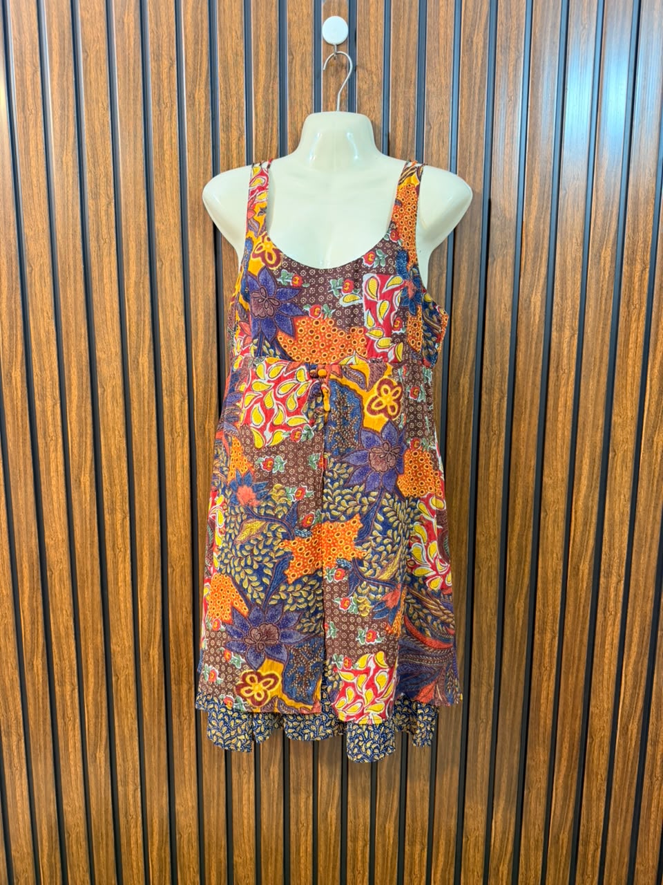 Chest 17  Length 33  Fabric Chiffon Women's Designer Mini Dress