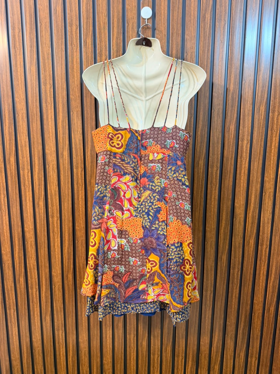 Chest 17  Length 33  Fabric Chiffon Women's Designer Mini Dress